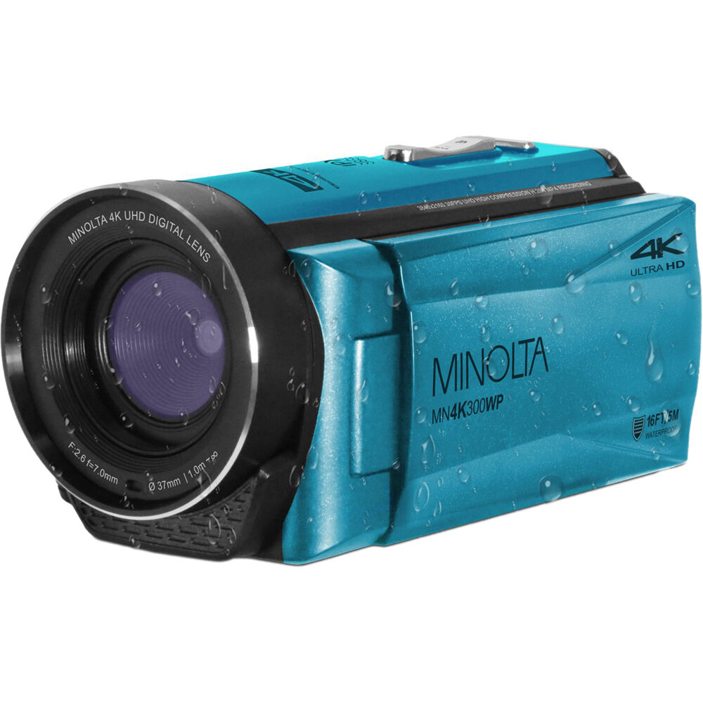 Minolta MN4K300WP UHD 4K Waterproof Camera
