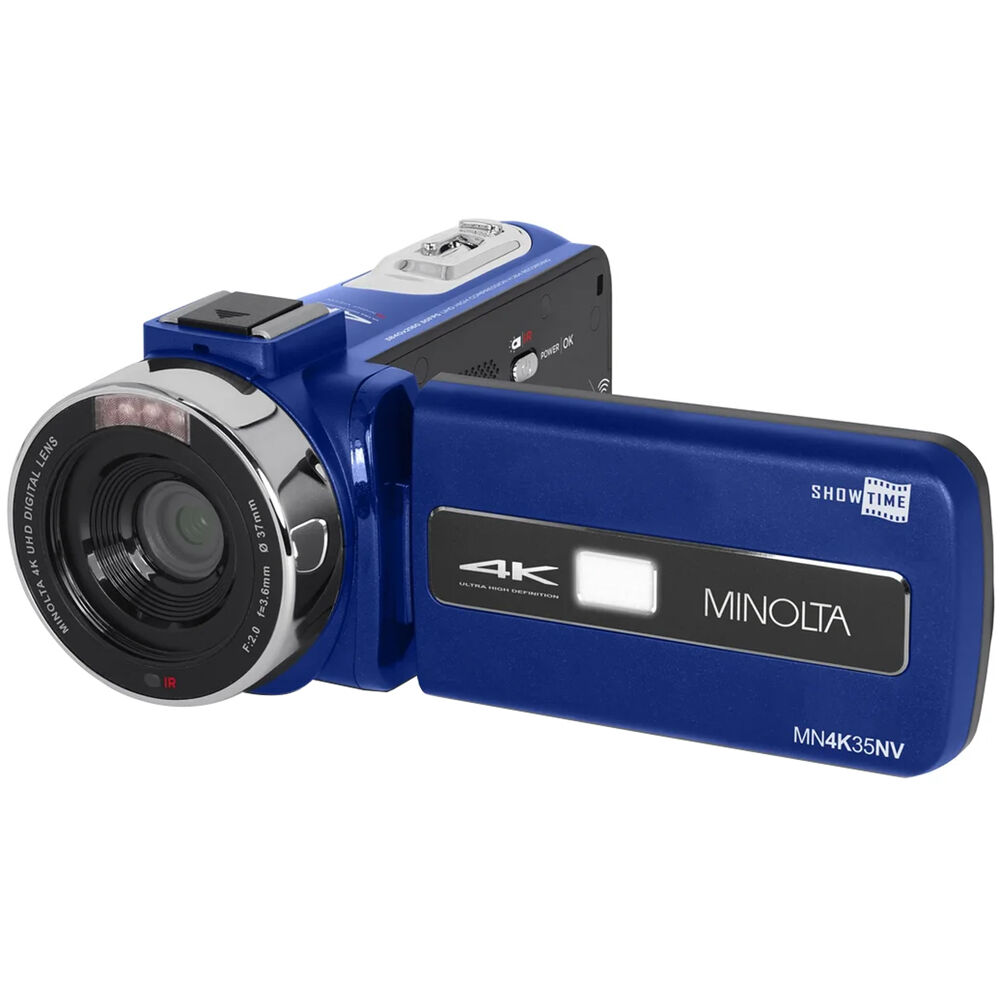 Minolta MN4K35NV UHD 4K IR Night Vision Camcorder