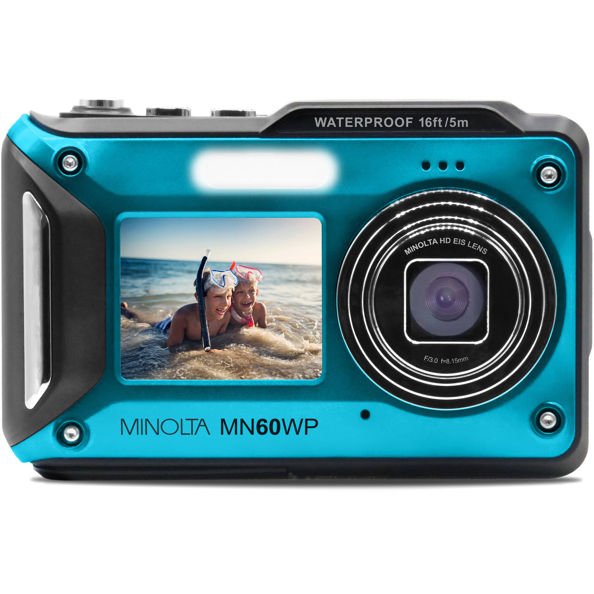 Minolta MN60WP Waterproof Dual Screen Digital Camera